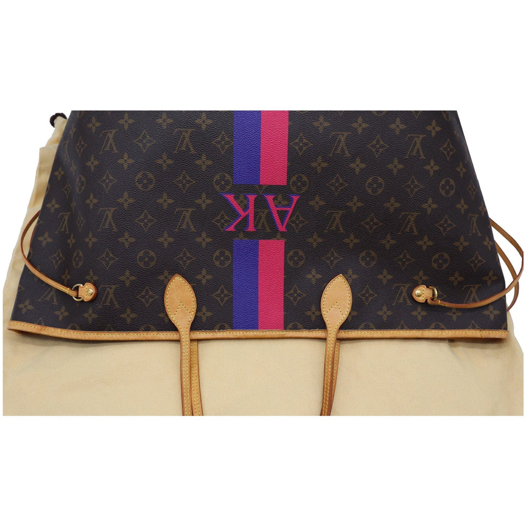 LOUIS VUITTON Neverfull GM My LV Heritage Monogram Canvas Tote Bag Brown