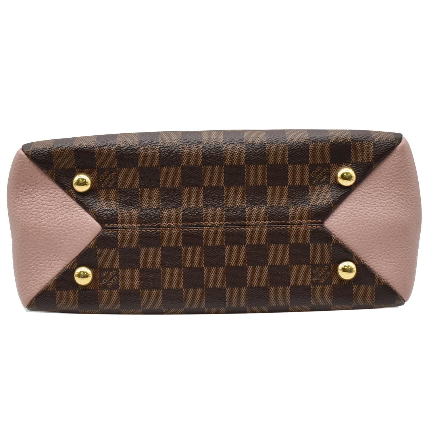 LOUIS VUITTON Brittany Damier Ebene Shoulder Bag Brown