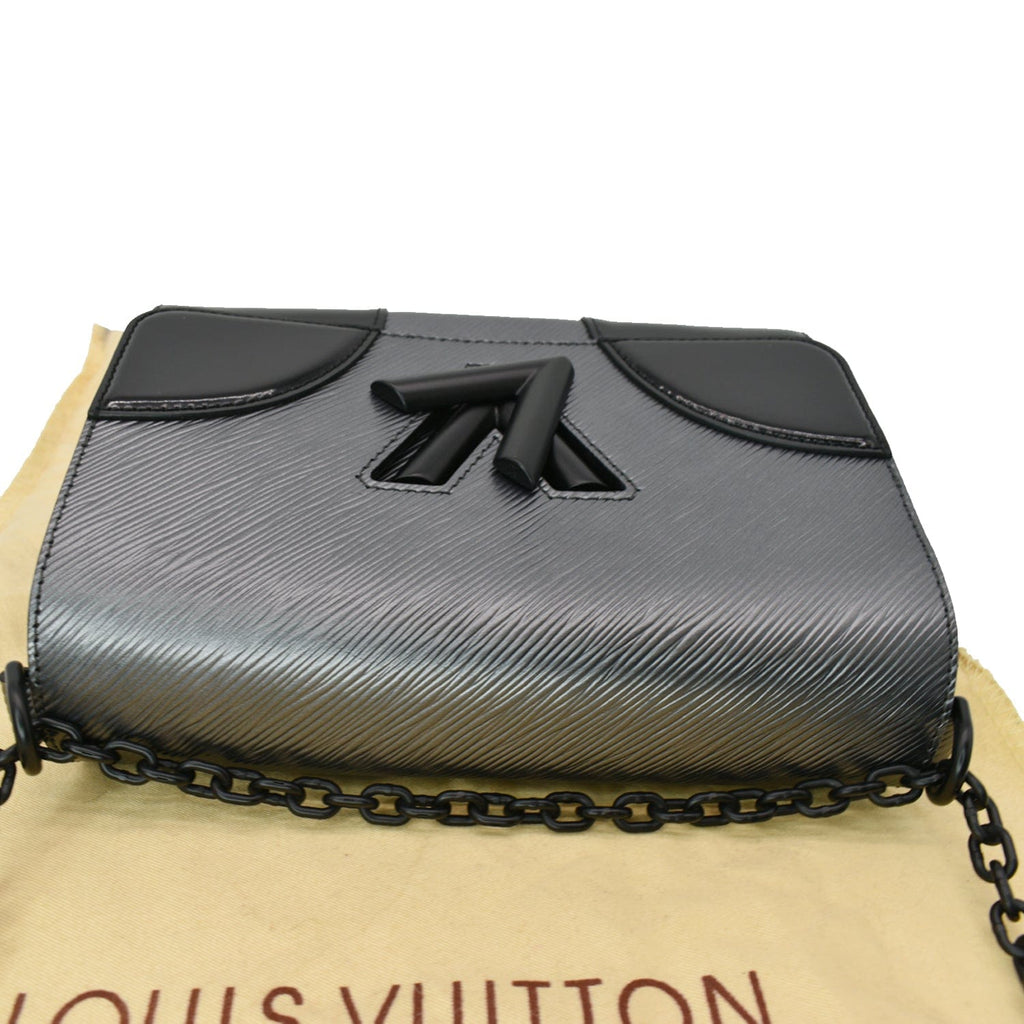 LOUIS VUITTON Twist MM Epi New 1:1 Rep Leather Shoulder Bag Silver