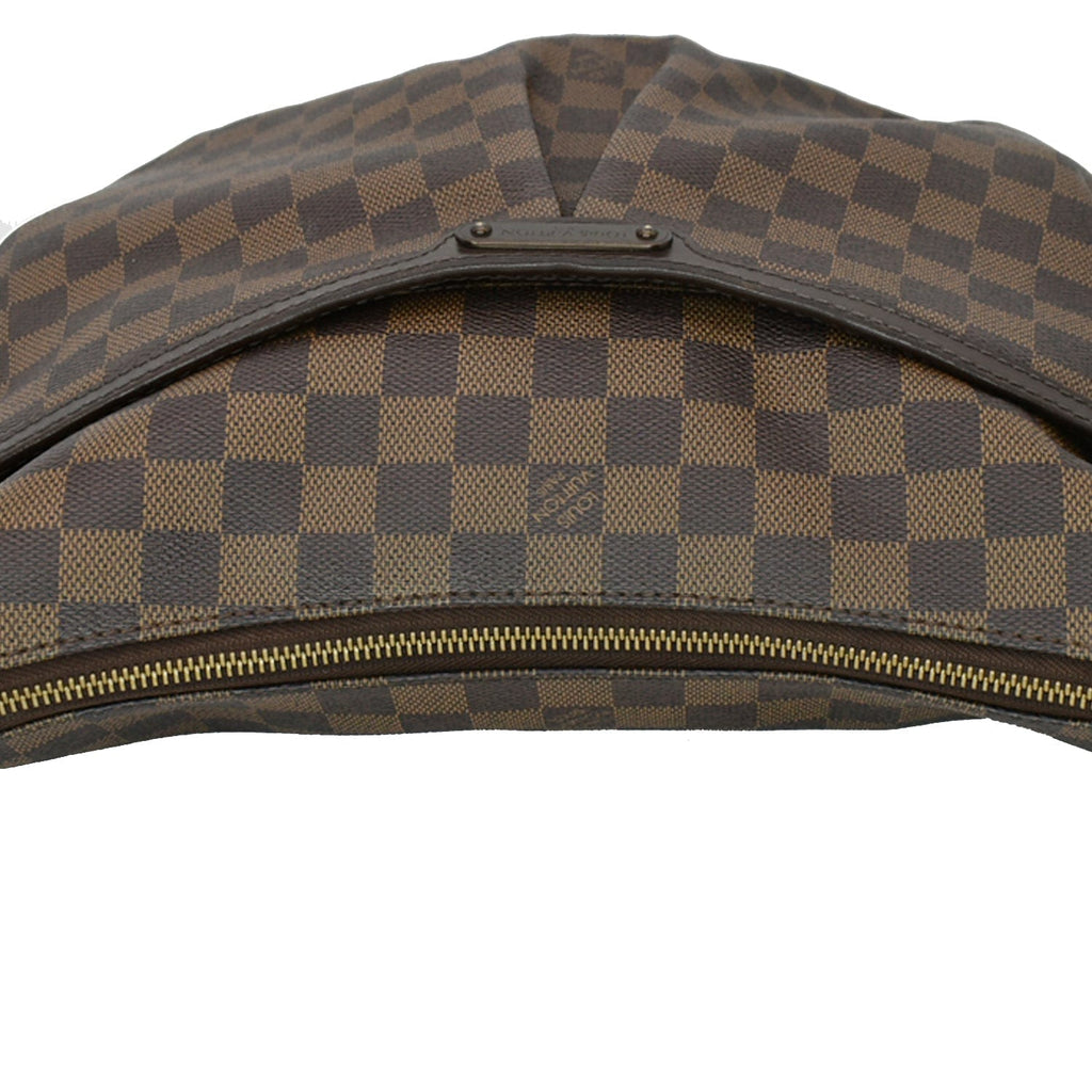 LOUIS VUITTON Bloomsbury GM Damier Ebene Shoulder Crossbody Bag Brown