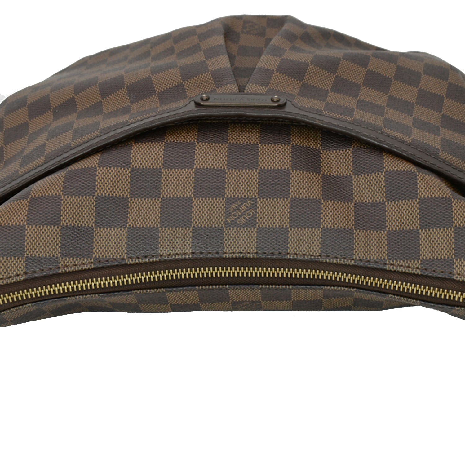 LOUIS VUITTON Bloomsbury GM Damier Ebene Shoulder Crossbody Bag Brown