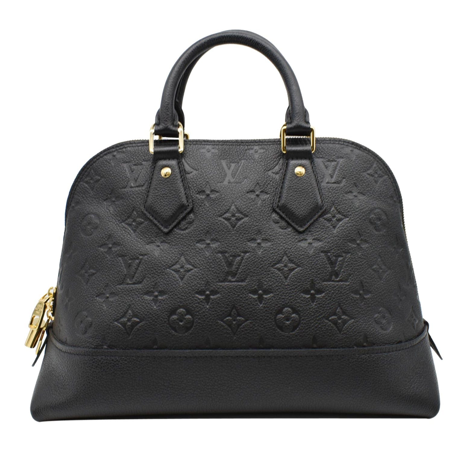 LOUIS VUITTON Neo Alma PM Monogram Empreinte Shoulder Bag Black