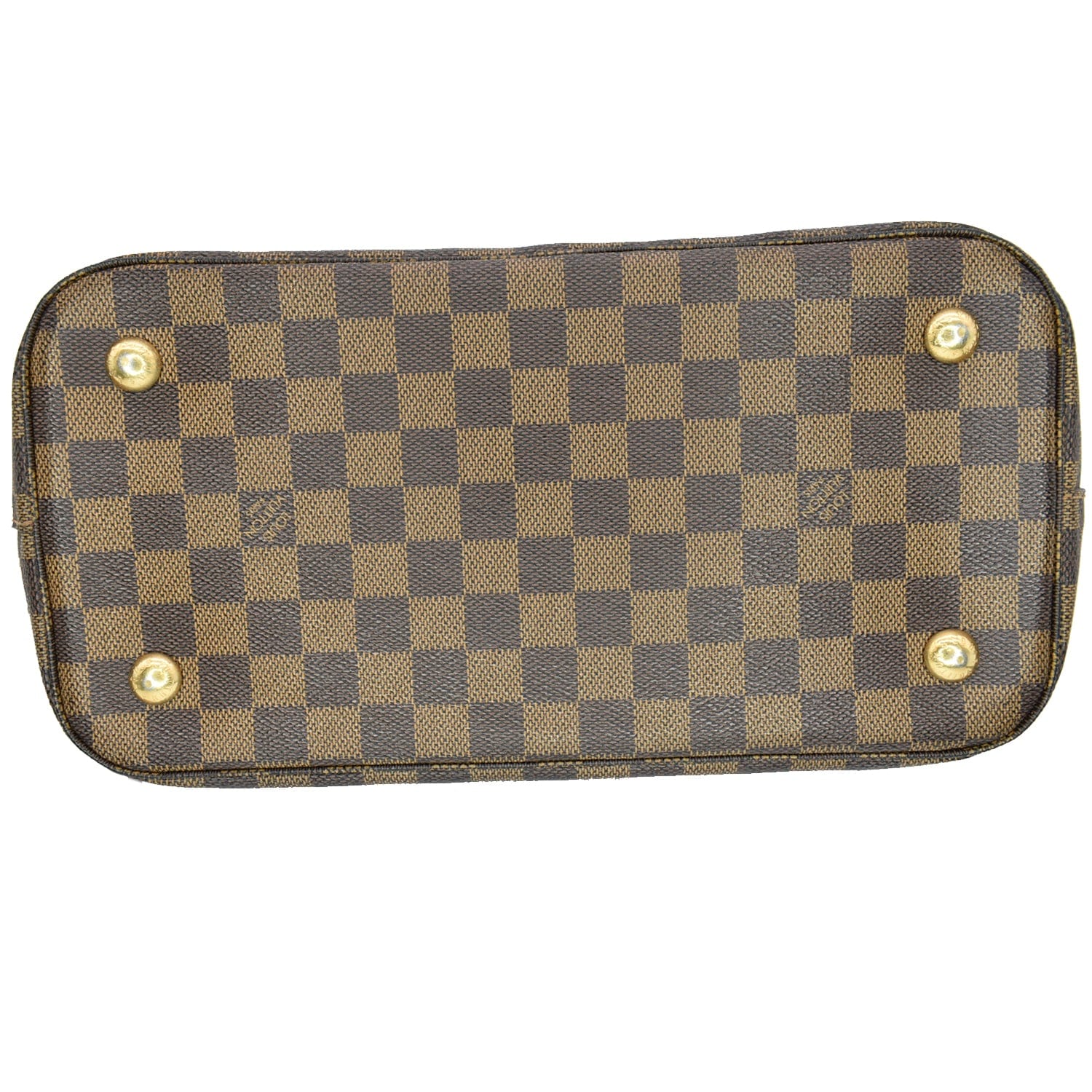 LOUIS VUITTON Belmont Damier Ebene Shoulder Bag Brown