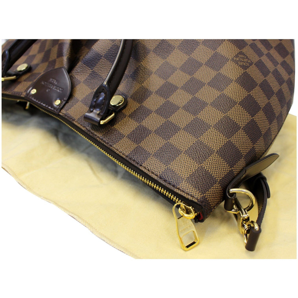 LOUIS VUITTON Siena MM Damier Ebene Shoulder Handbag