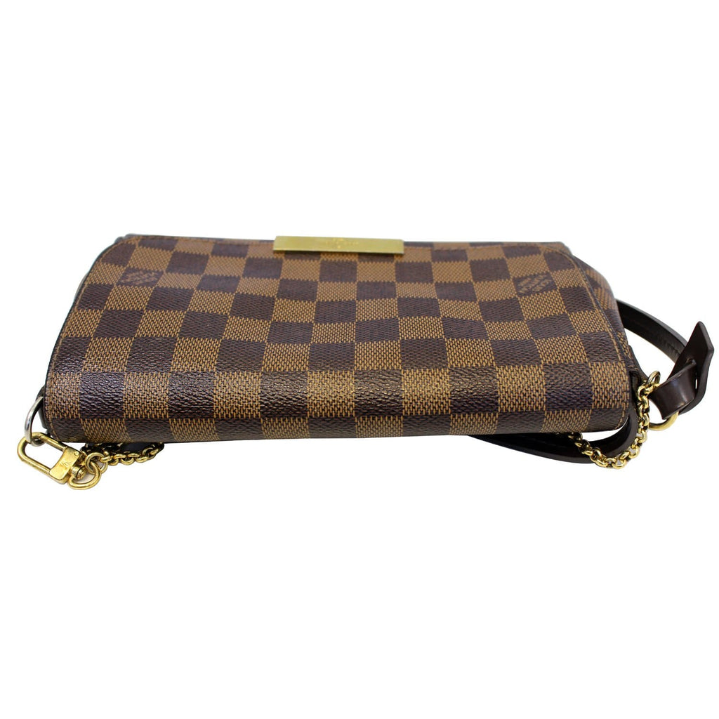 LOUIS VUITTON Favorite PM Damier Ebene Shoulder Crossbody Bag