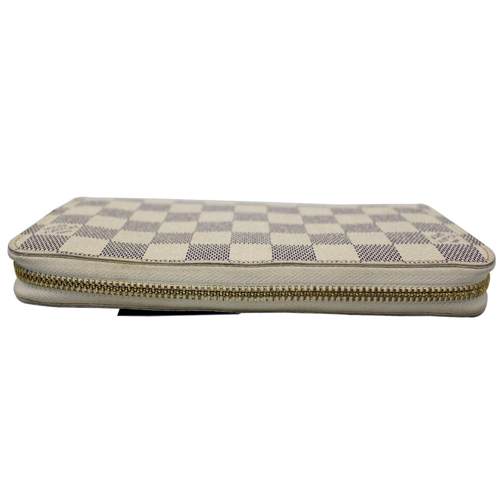 LOUIS VUITTON Damier Azur Zippy Zip Around Long Wallet