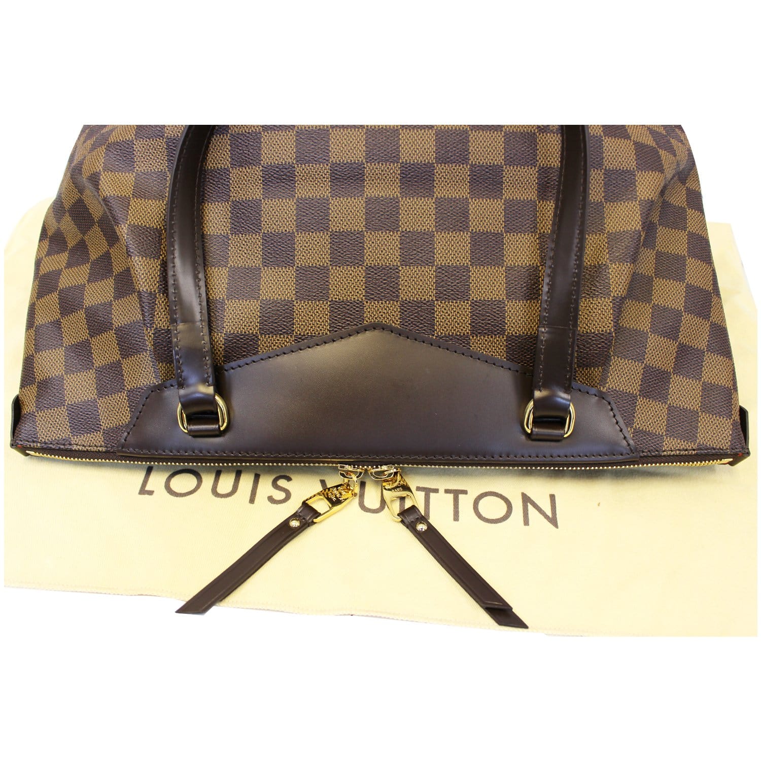 Louis Vuitton Westminster PM Damier Ebene Shoulder Handbag