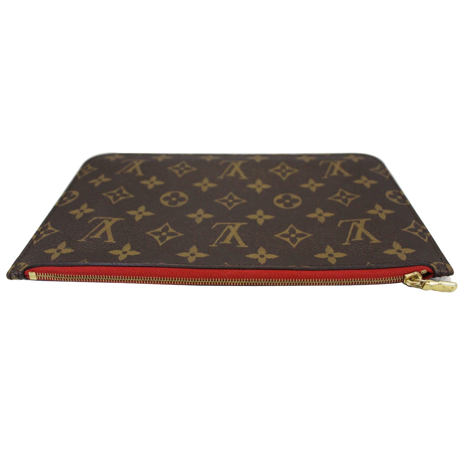 LOUIS VUITTON Pochette Wristlet Pouch Monogram Canvas Neverfull