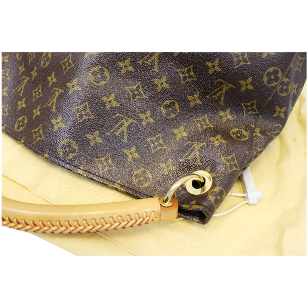 LOUIS VUITTON Artsy MM Monogram Canvas Hobo Shoulder Bag