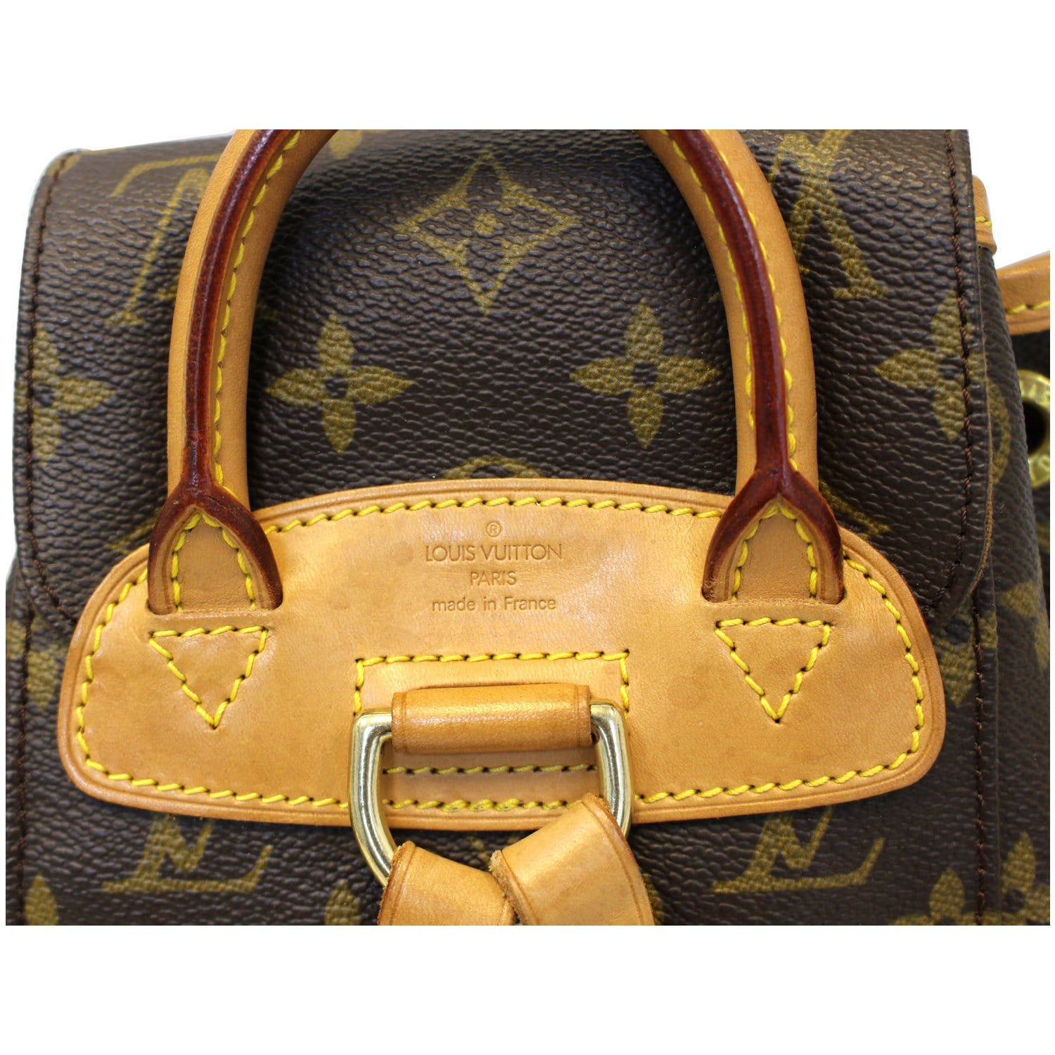 LOUIS VUITTON Mini Montsouris Monogram Canvas Backpack Bag