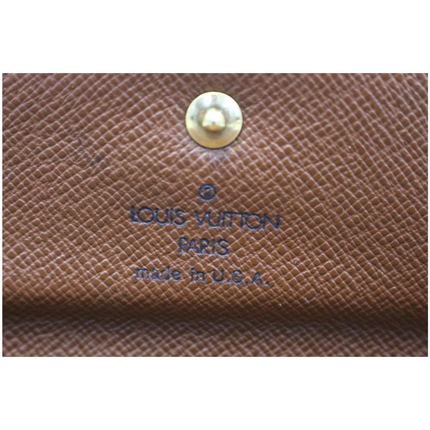 LOUIS VUITTON Porte Tresor International Wallet Monogram Canvas