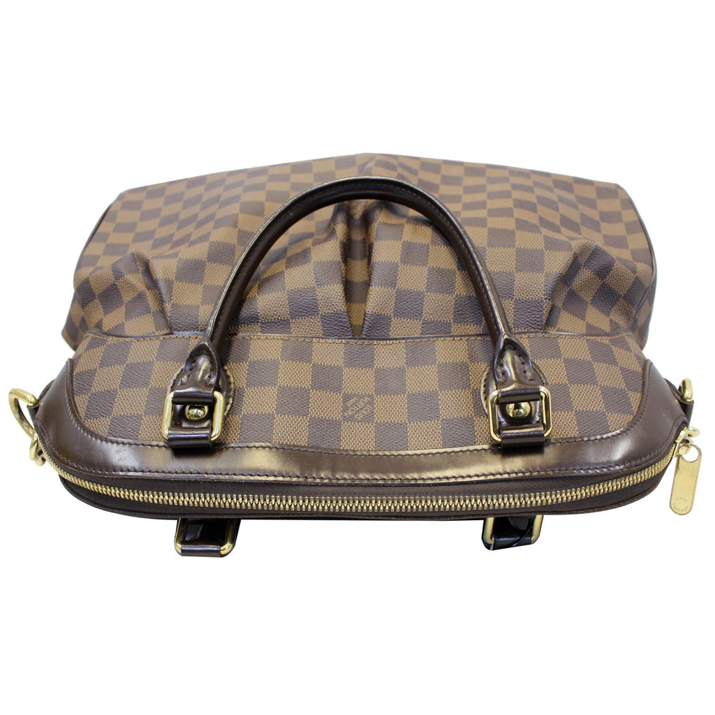 LOUIS VUITTON Trevi GM Damier Ebene 2way Shoulder Handbag