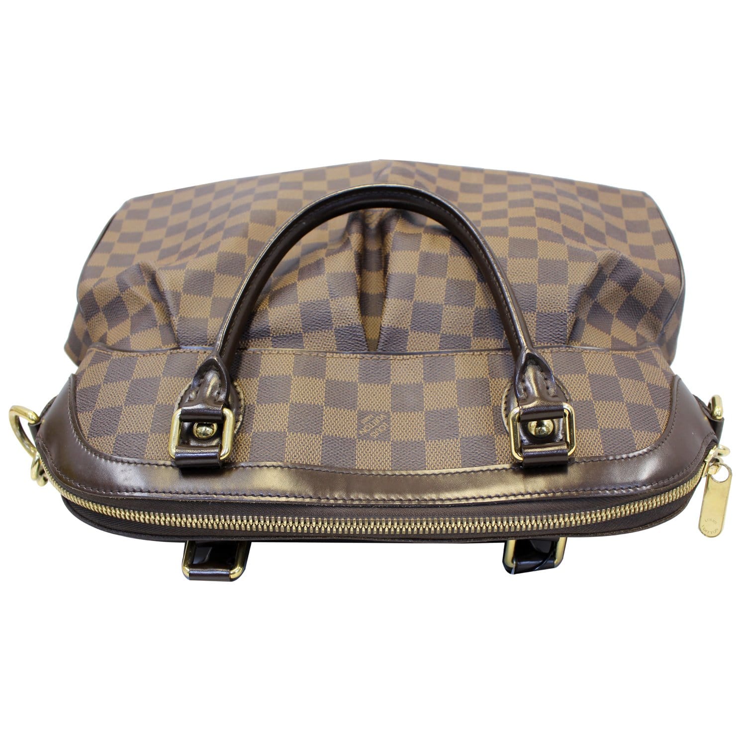 LOUIS VUITTON Trevi GM Damier Ebene 2way Shoulder Handbag