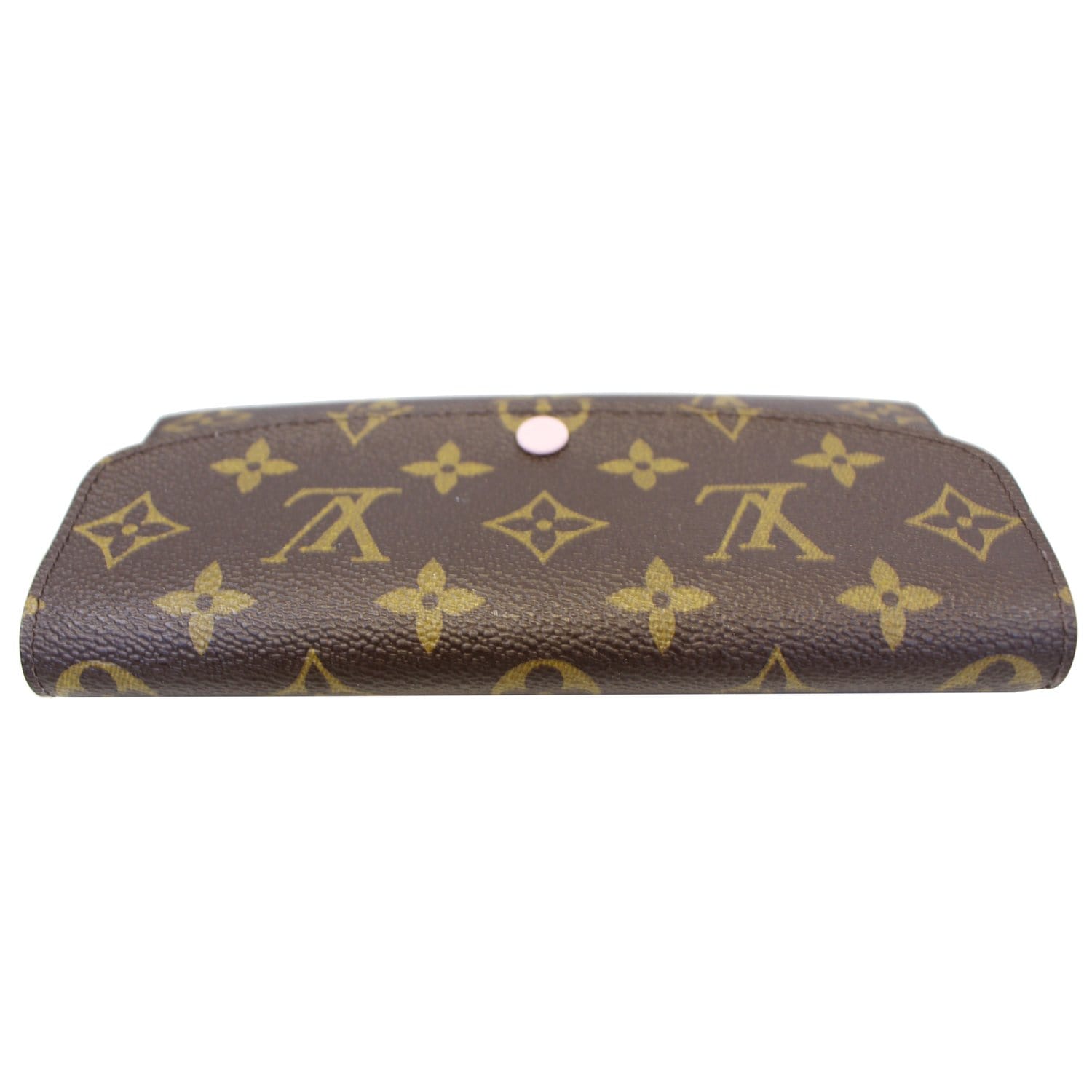 LOUIS VUITTON Emilie Monogram Canvas Wallet Rose Ballerine