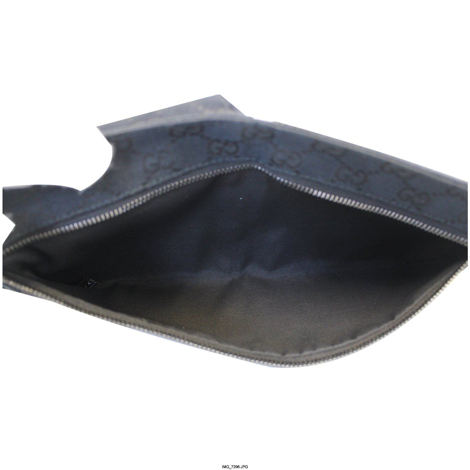 GUCCI Monogram Waist Bum Bag Black 28566