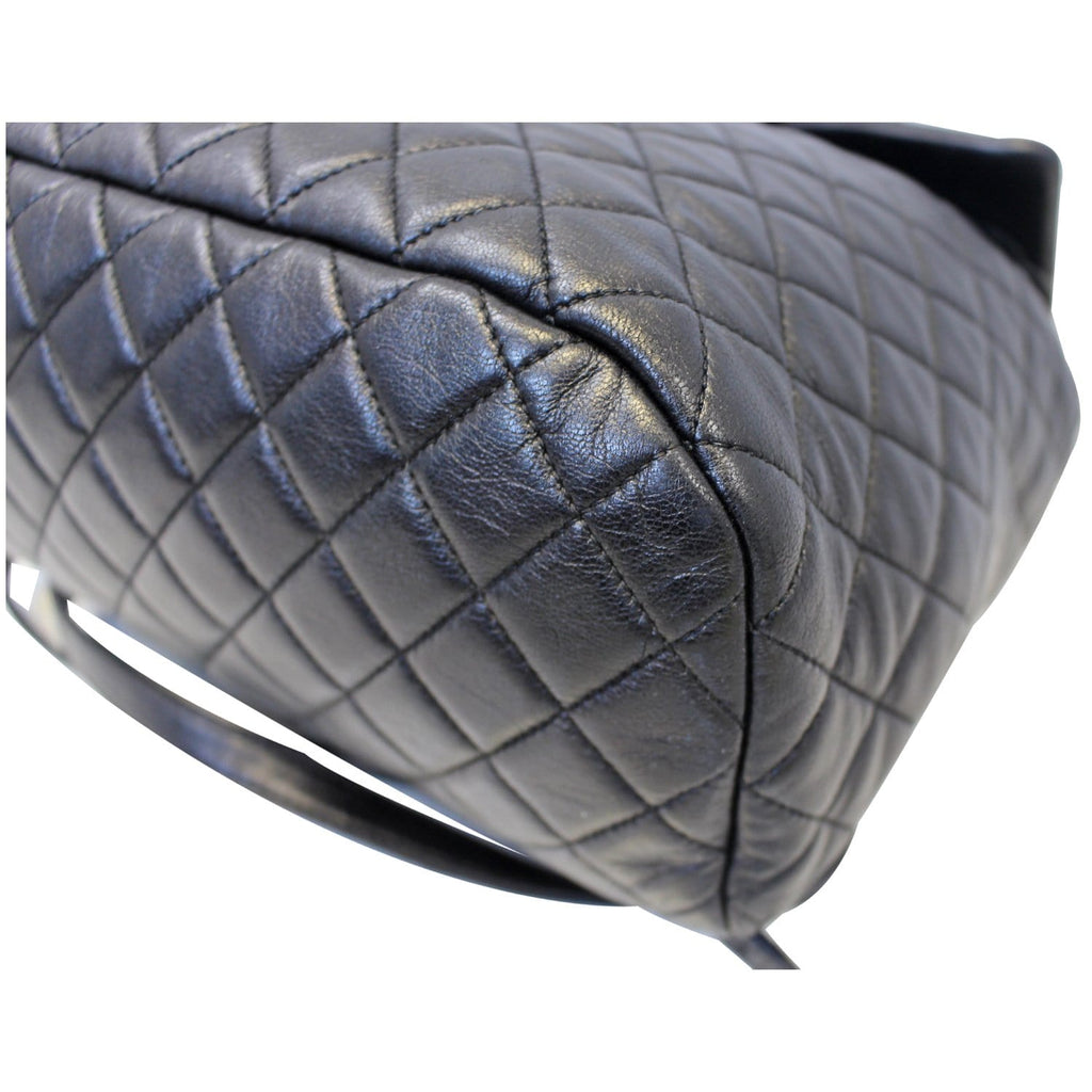 Chanel Urban Spirit  Leather Backpack Bag Black