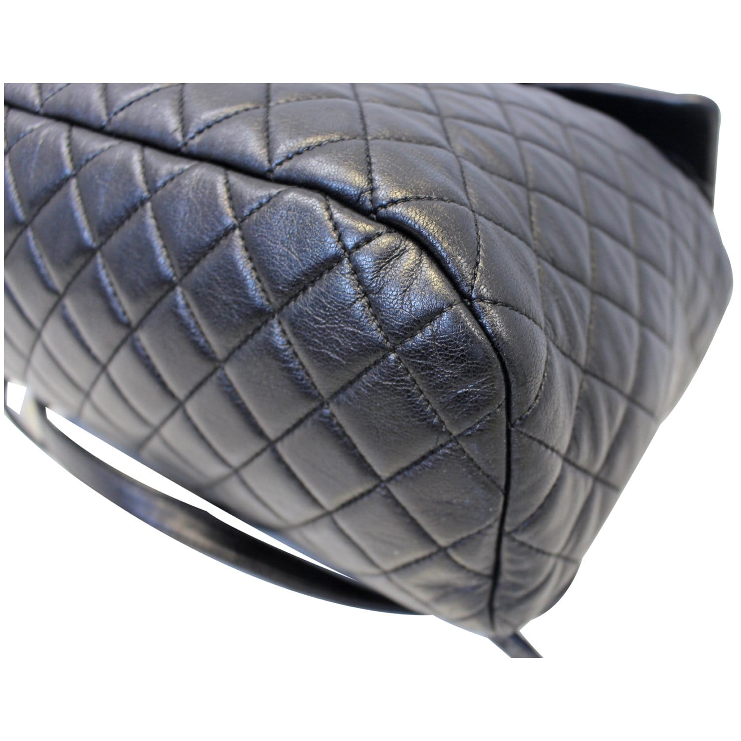Chanel Urban Spirit  Leather Backpack Bag Black