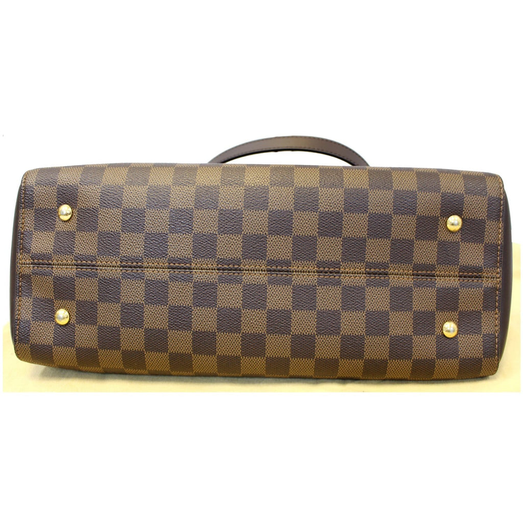 LOUIS VUITTON Kensington Bowling Damier Ebene Shoulder Handbag