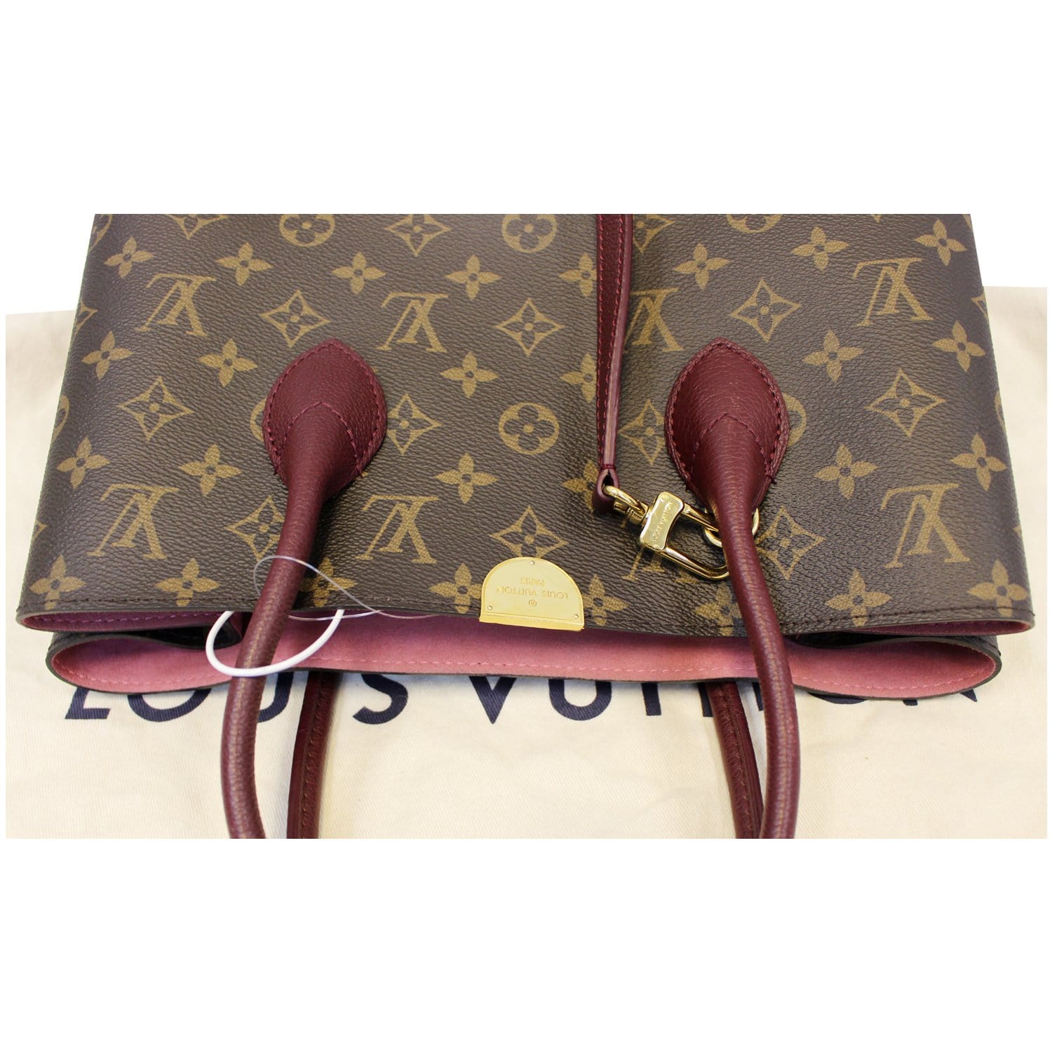 LOUIS VUITTON Flandrin Monogram Canvas Tote Shoulder Bag