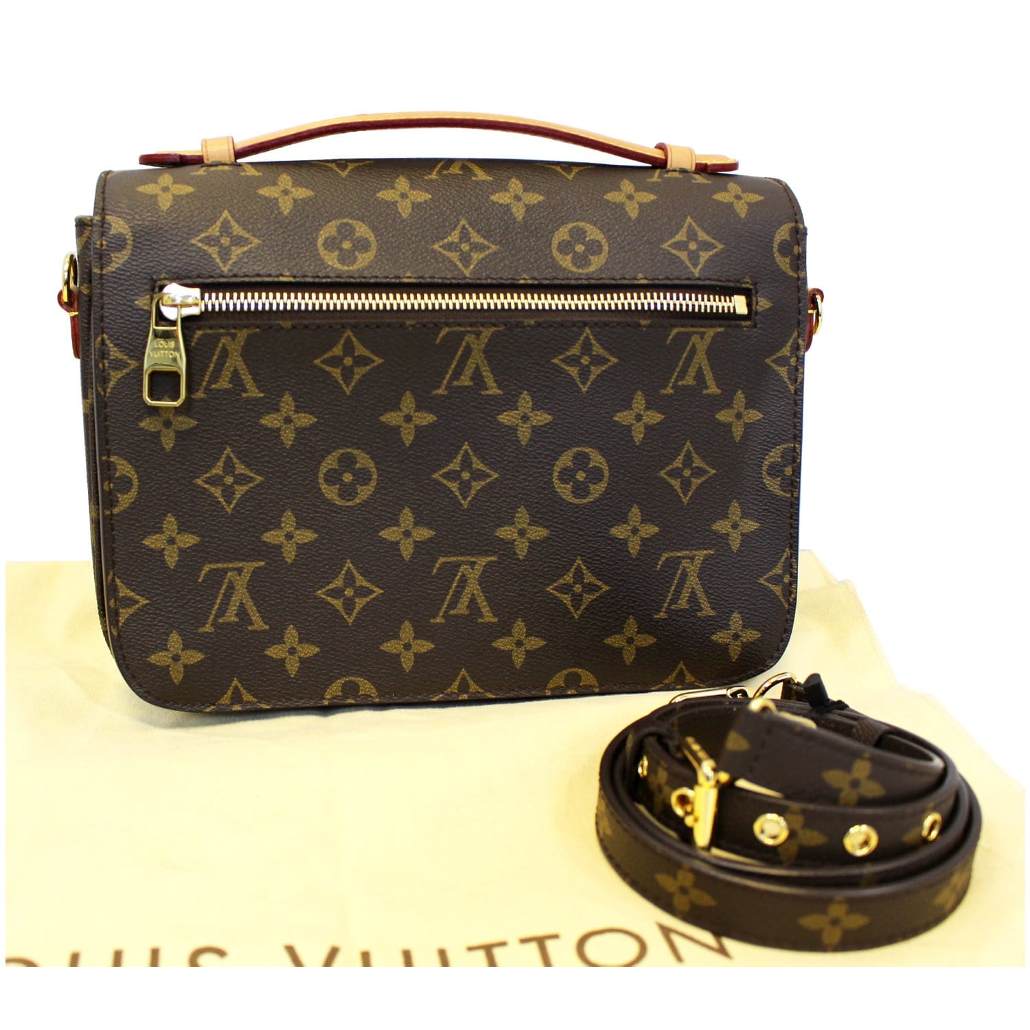 LOUIS VUITTON Metis Pochette Monogram Canvas Crossbody Bag