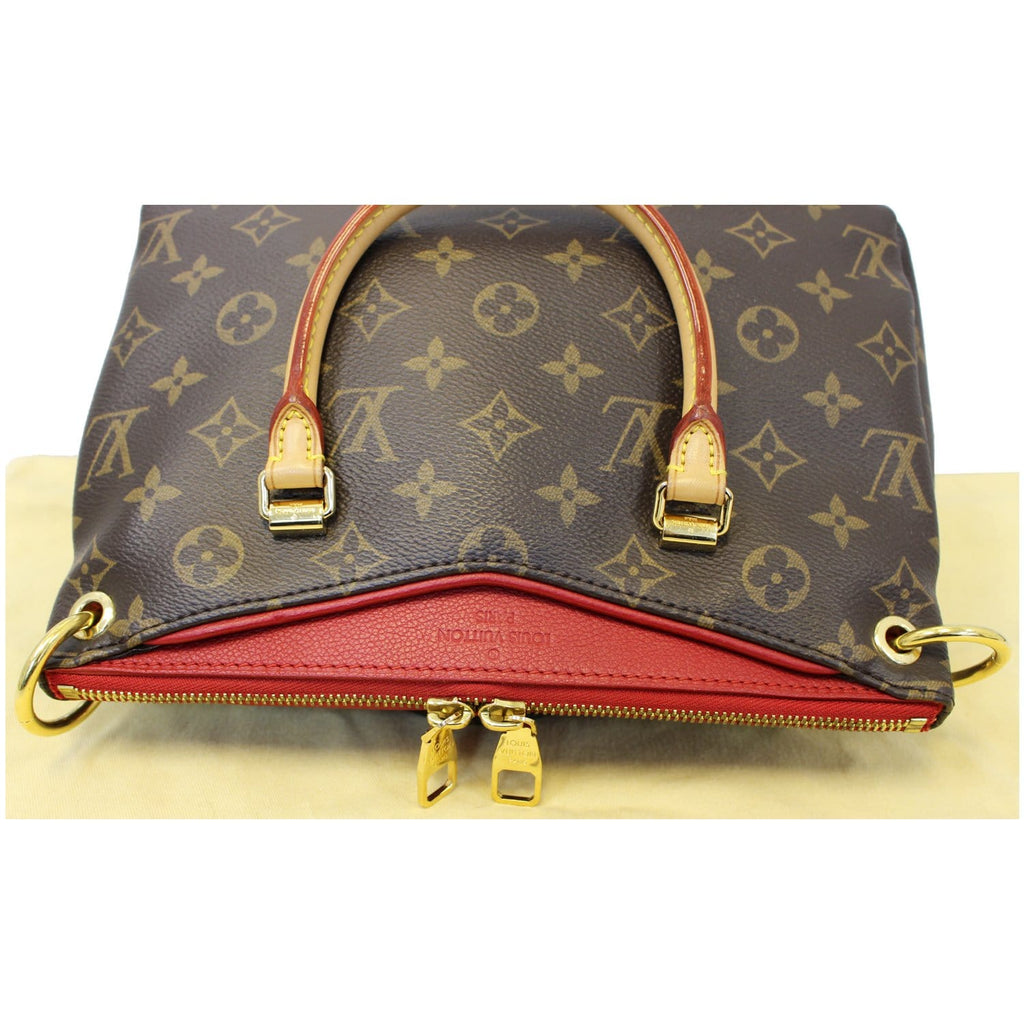 LOUIS VUITTON Nano Pallas Monogram Canvas Shoulder Crossbody Bag