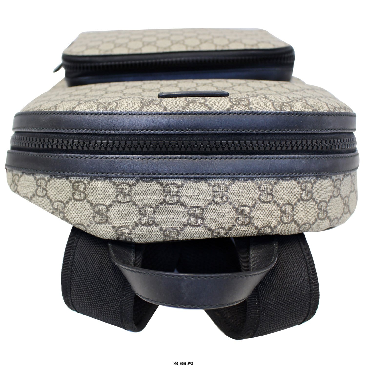 GUCCI Gucci Monogram Supreme Backpack Bag 406370
