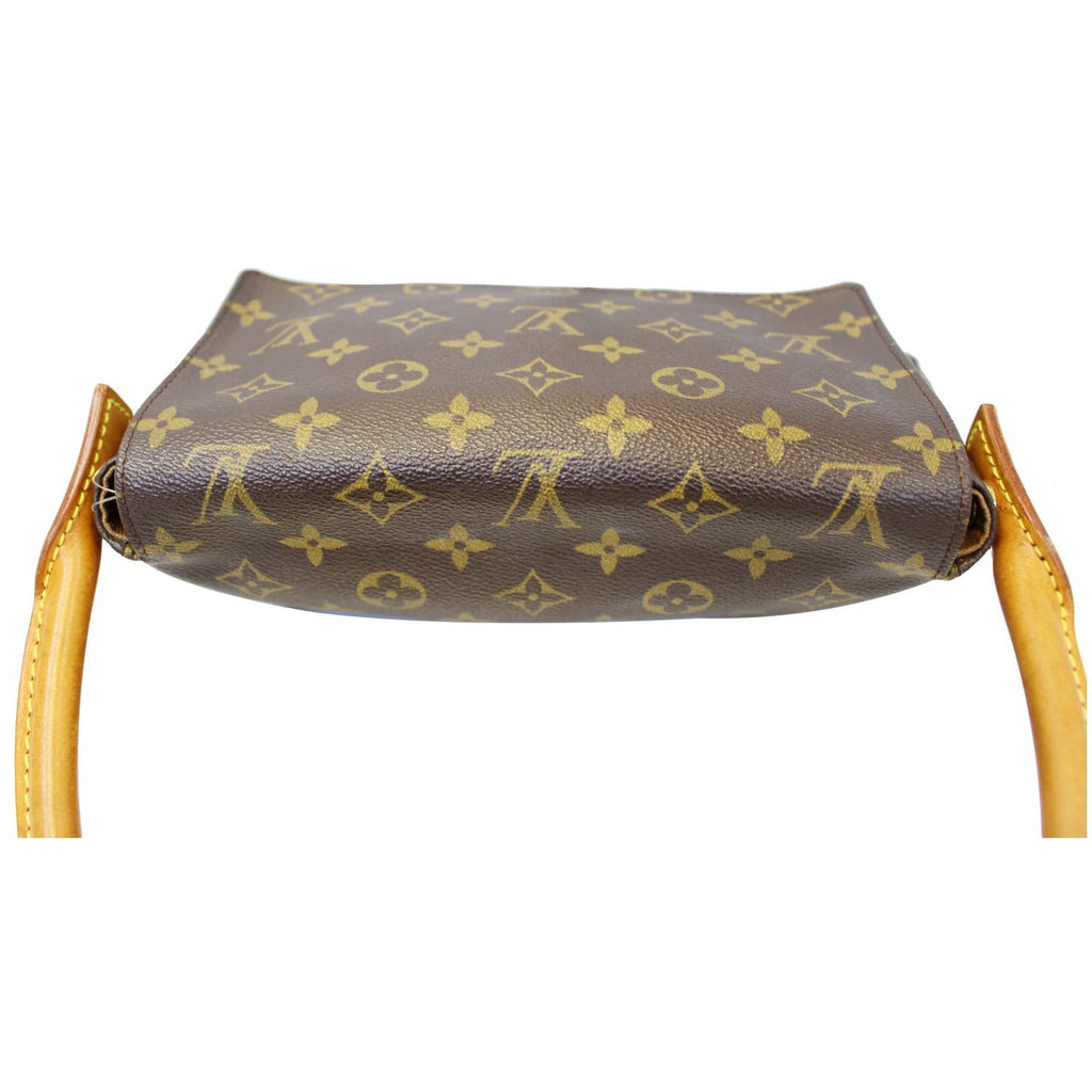 LOUIS VUITTON Monogram Canvas Looping PM Satchel Bag