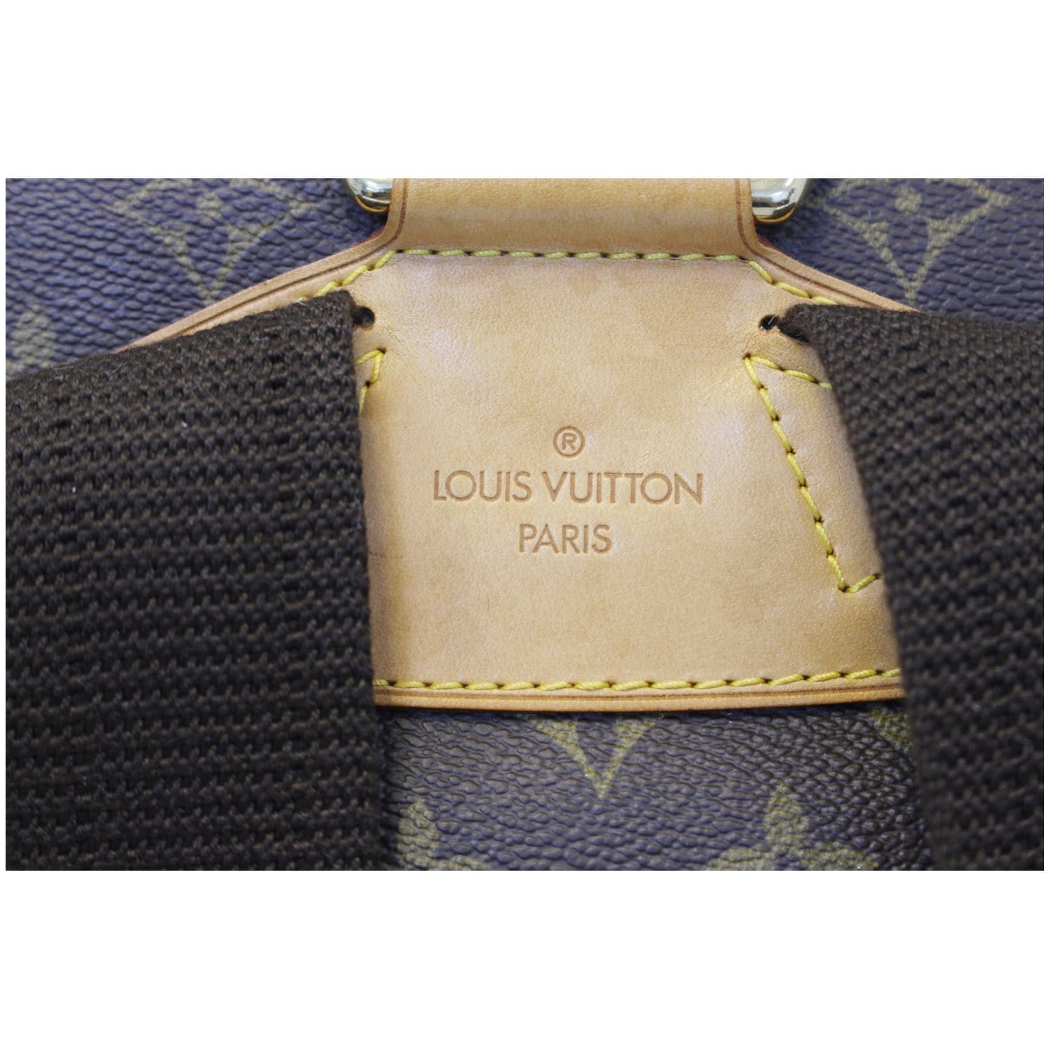 LOUIS VUITTON Montsouris GM Monogram Canvas Backpack Bag