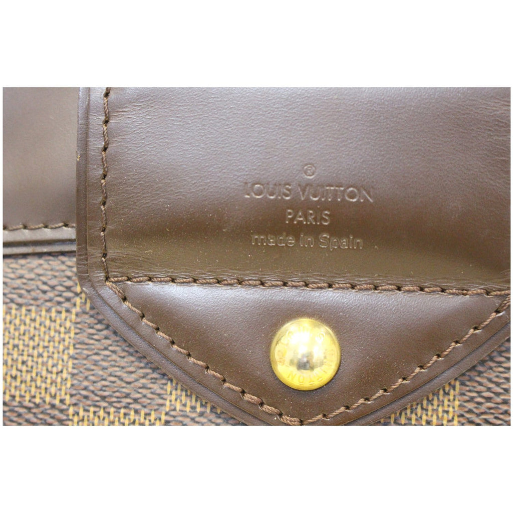 LOUIS VUITTON Sistina GM Damier Ebene Shoulder Handbag