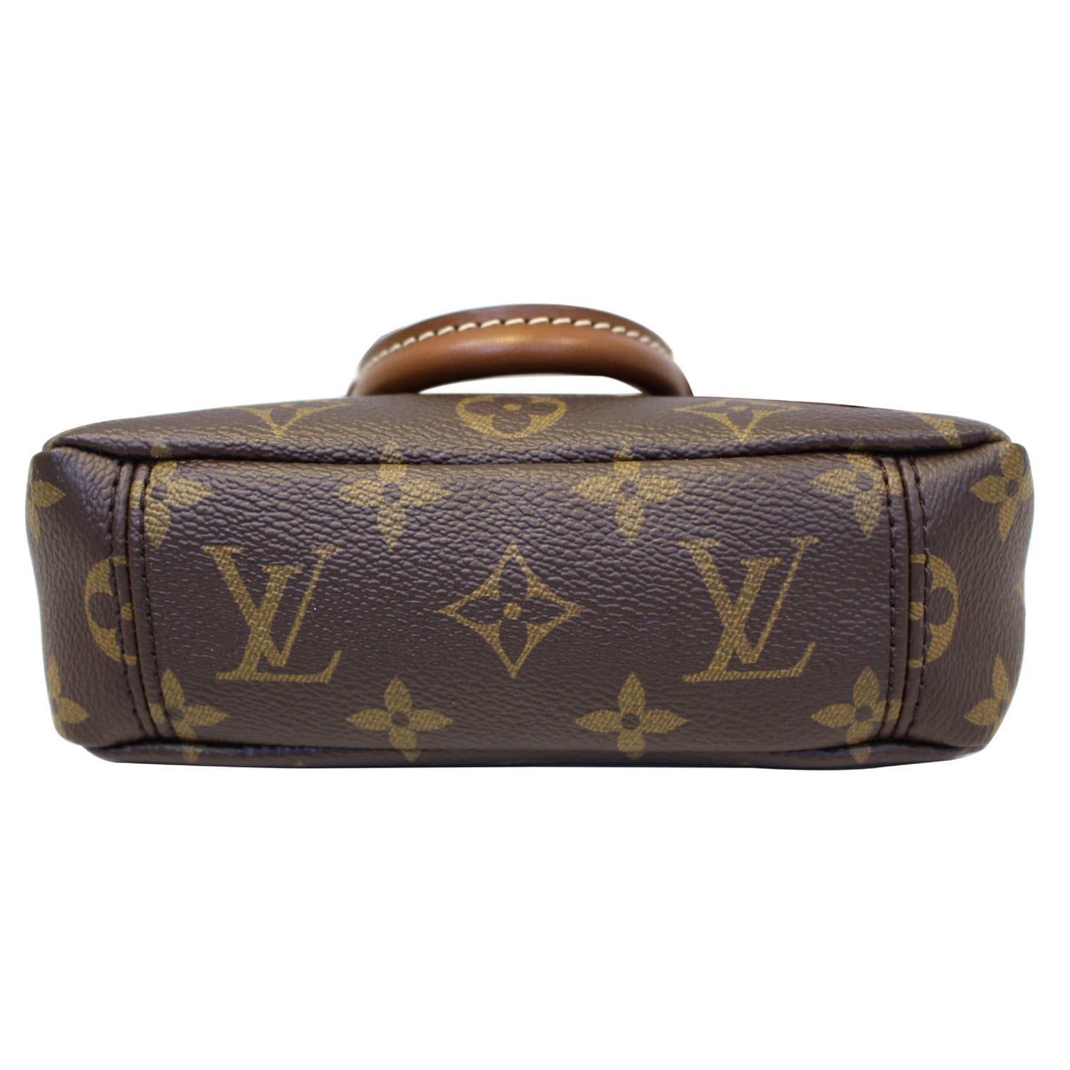 LOUIS VUITTON Nano Pallas Monogram Canvas Shoulder Crossbody Bag - 20% OFF