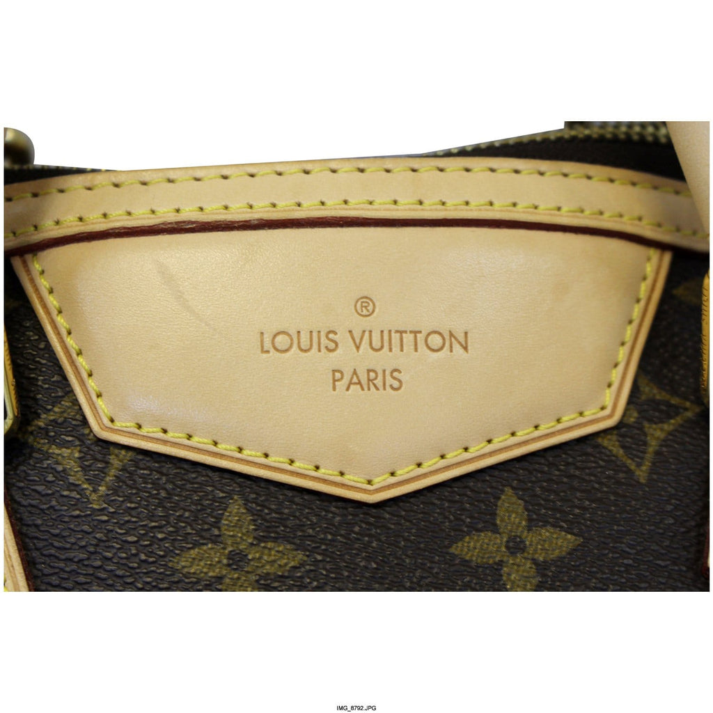 LOUIS VUITTON Retiro PM Monogram Canvas Shoulder Bag Brown