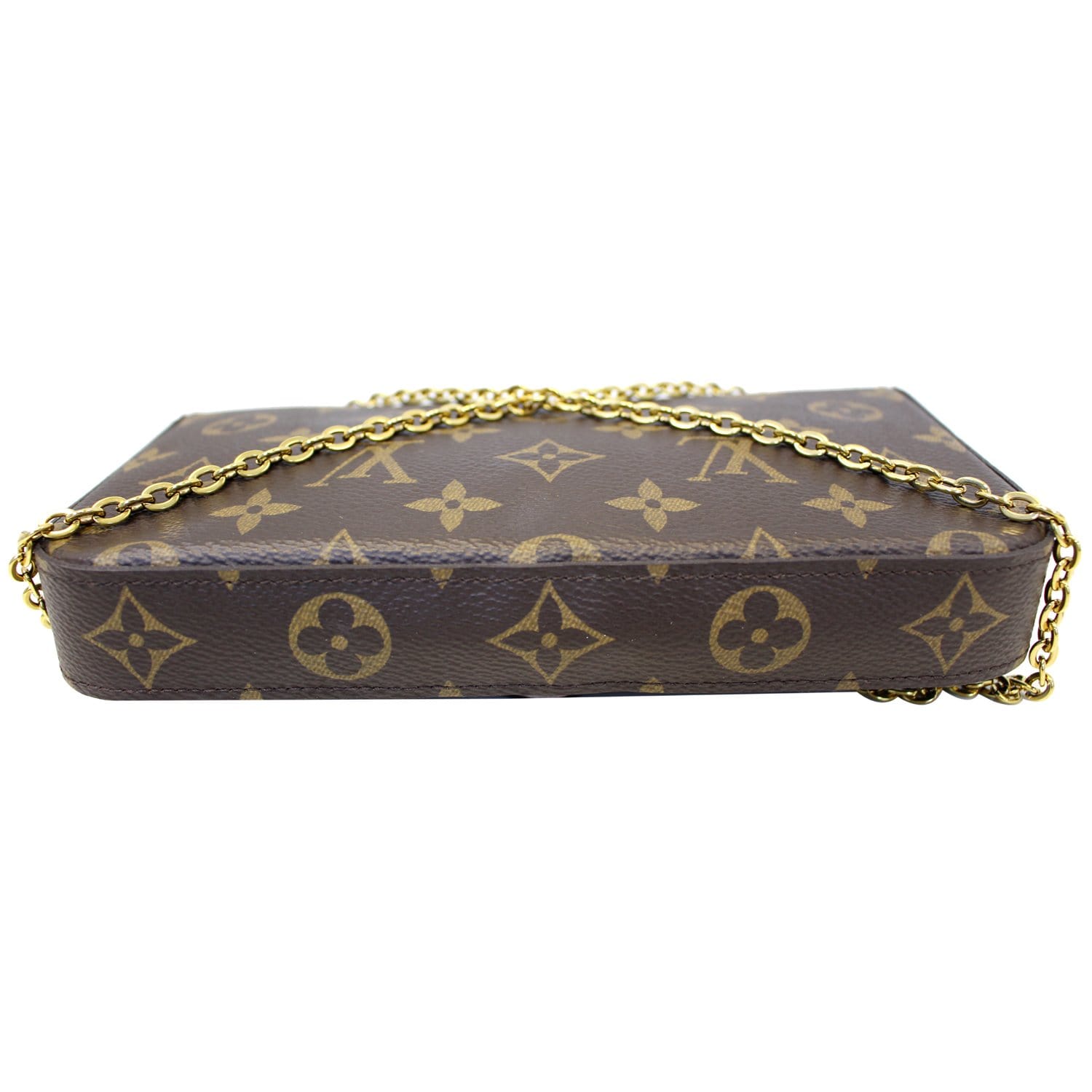 LOUIS VUITTON Pochette Felicie Owl Monogram Chain Crossbody Bag - 20% OFF