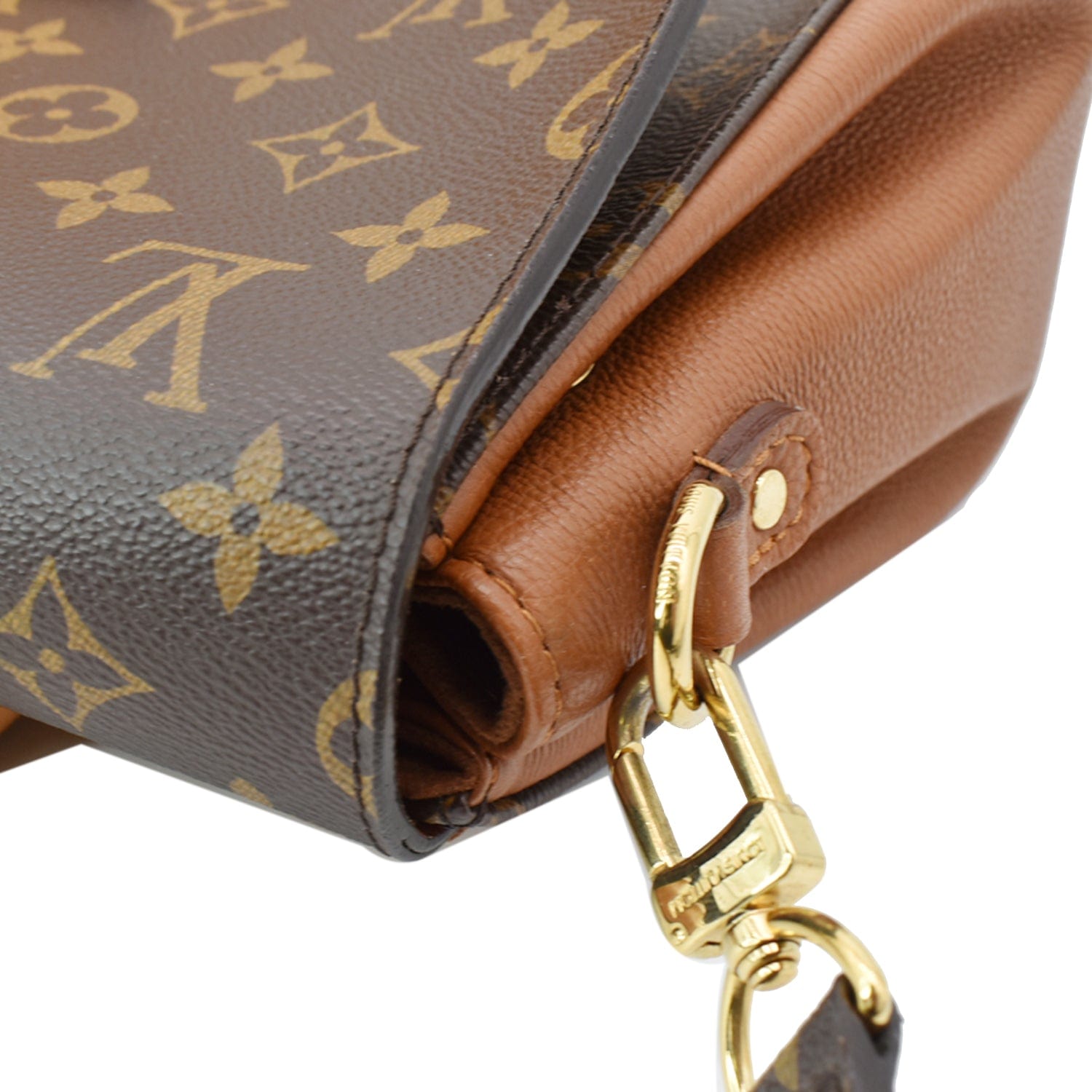 LOUIS VUITTON Eden MM Monogram Canvas Shoulder Bag Brown