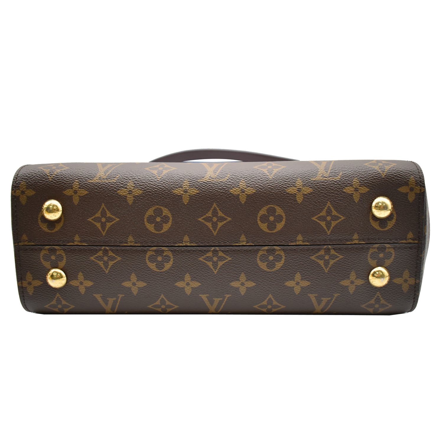 LOUIS VUITTON Cluny MM Monogram Canvas Shoulder Bag Brown