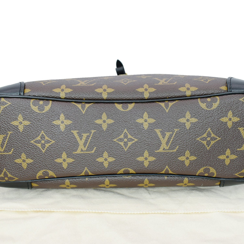 LOUIS VUITTON Odeon NM MM Monogram Canvas Shoulder Bag Brown