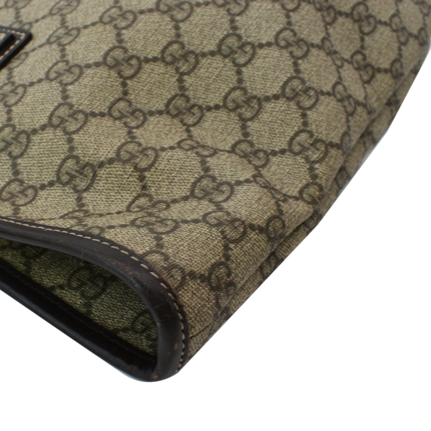 GUCCI Gucci Supreme Canvas Tote Bag Beige 211137