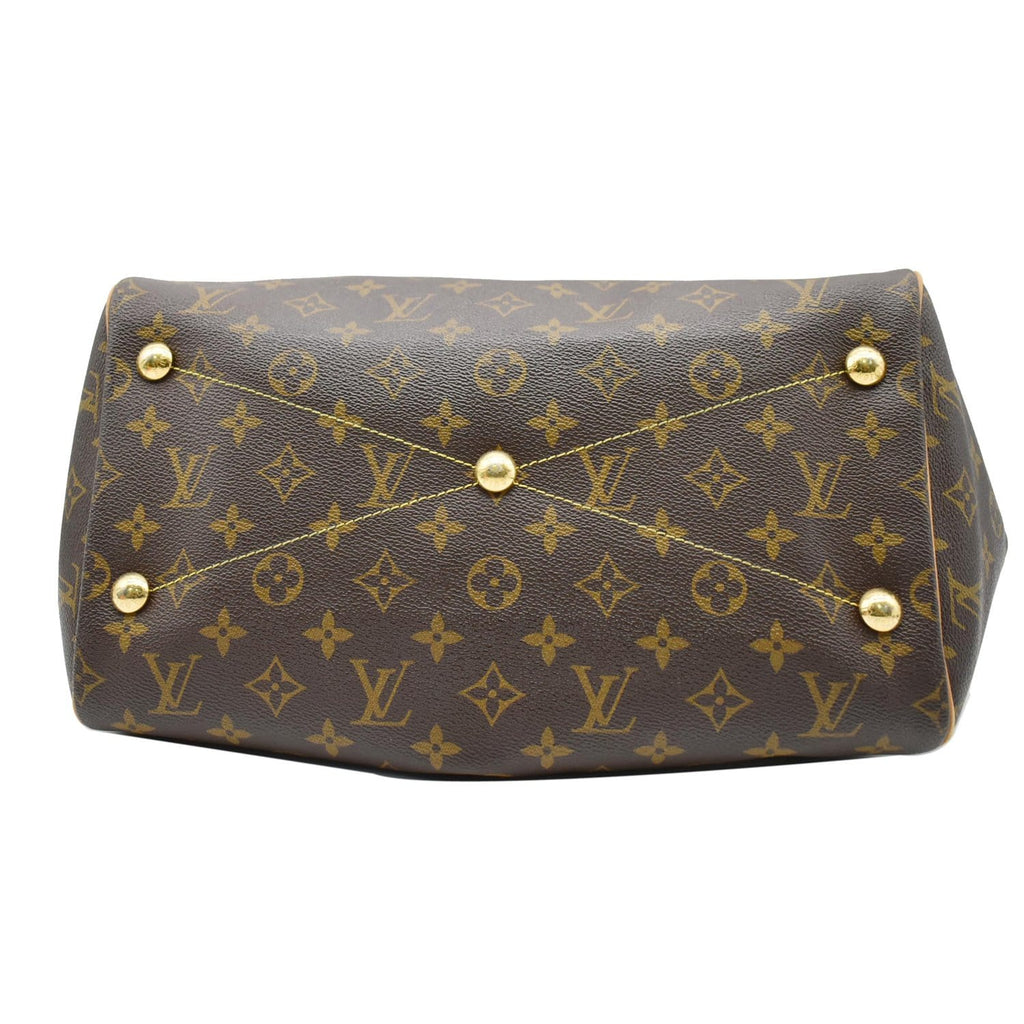 LOUIS VUITTON Tivoli GM Monogram Canvas Shoulder Bag Brown - Hot Deals