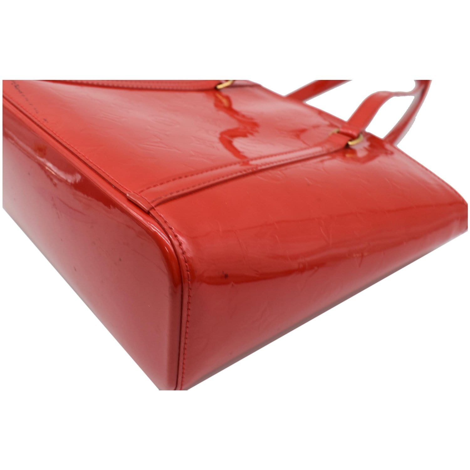 LOUIS VUITTON Avalon MM Monogram Vernis Shoulder Tote Bag Rouge Grenadine - Hot Deals