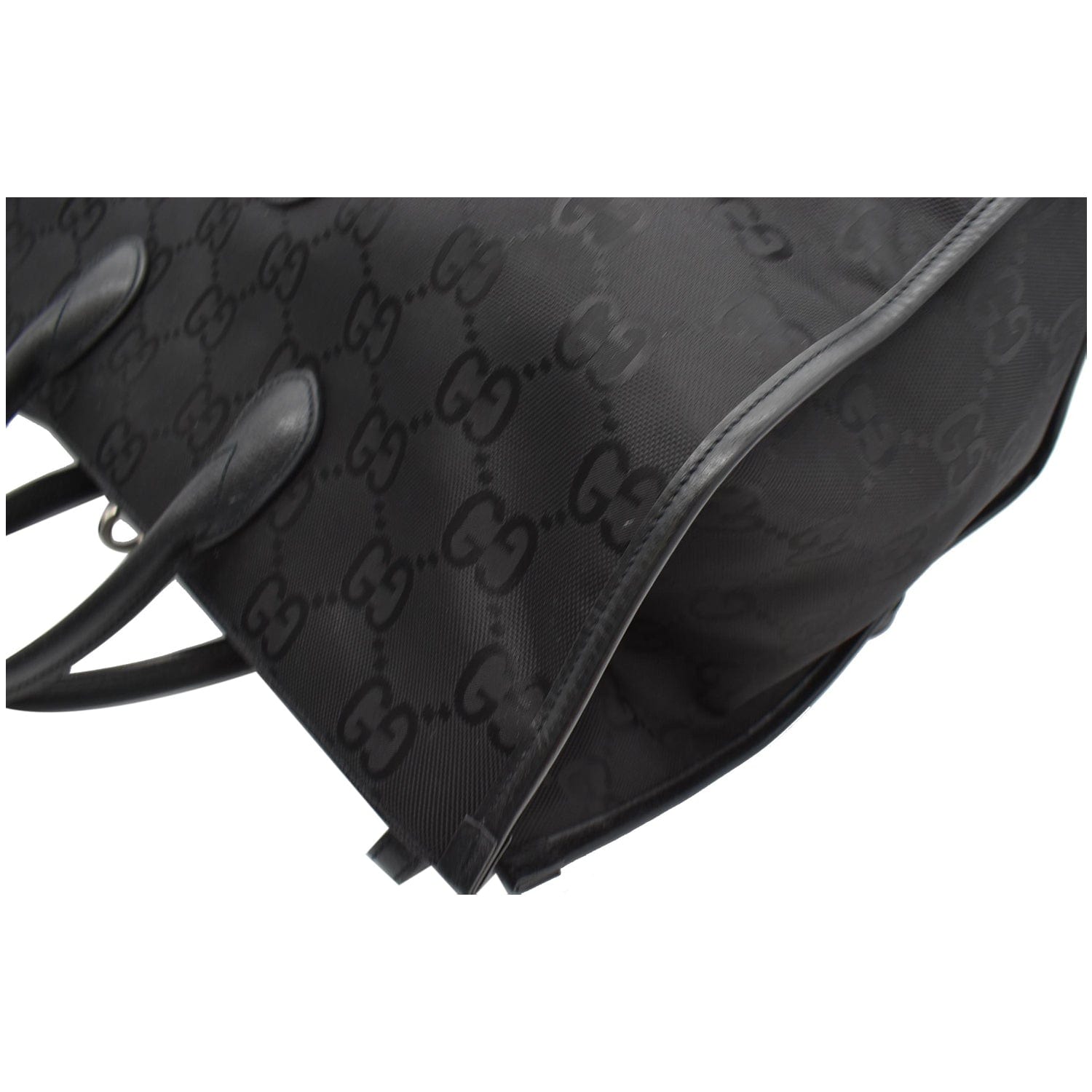 GUCCI Off The Grid Gucci Nylon Tote Bag Black 630353