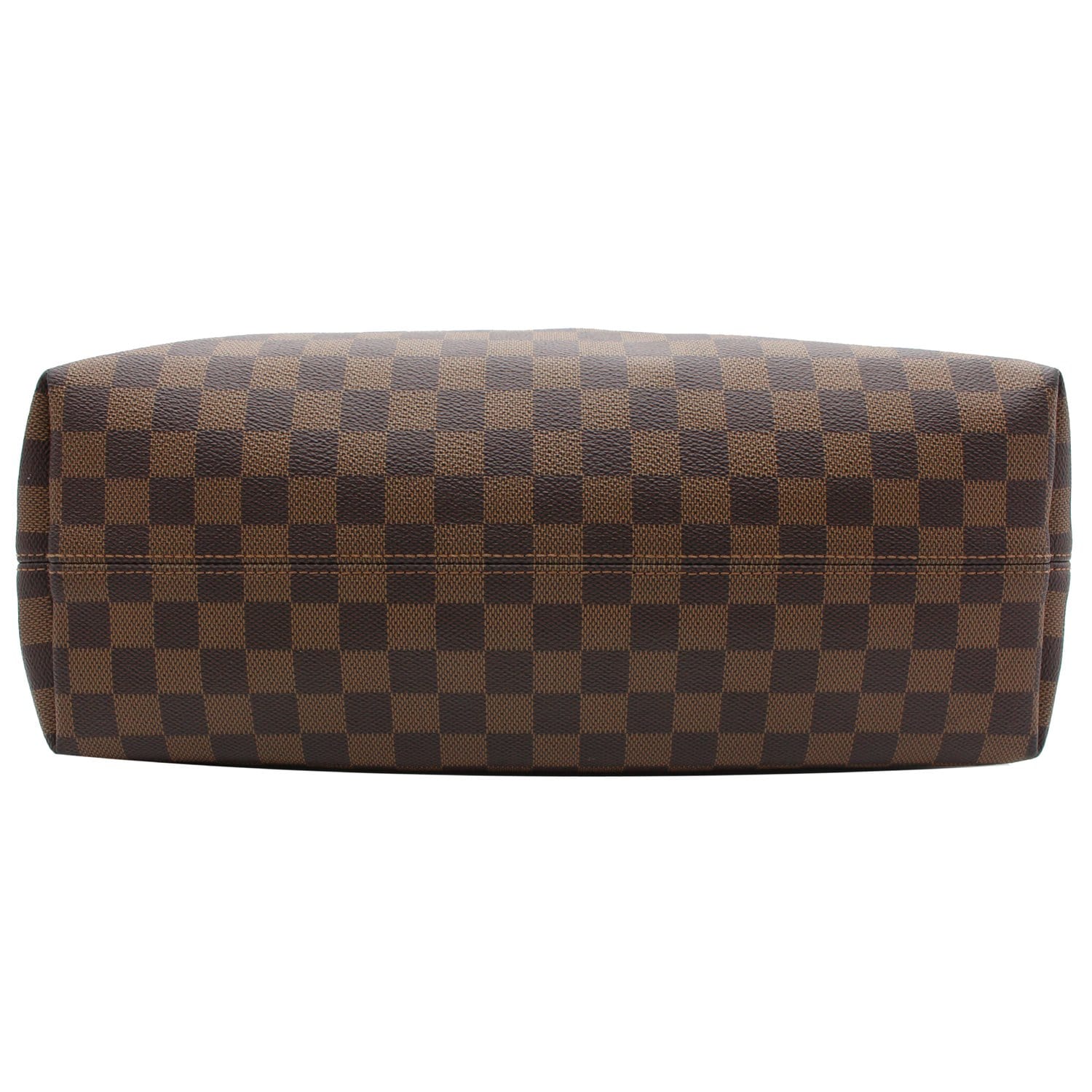 LOUIS VUITTON Graceful MM Damier Ebene Shoulder Bag Brown