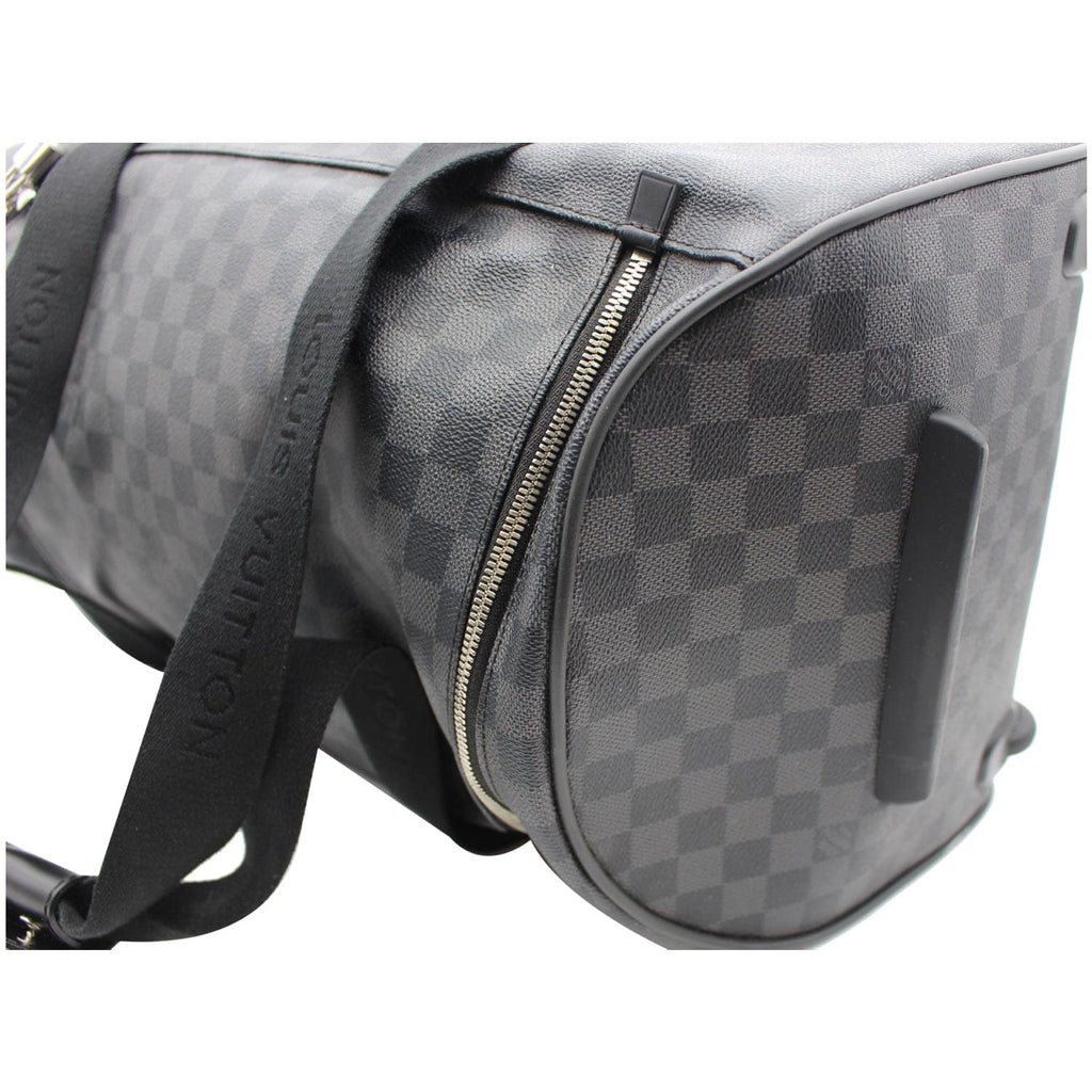 LOUIS VUITTON Neo Eole 55 Damier Graphite Rolling Travel Bag Black