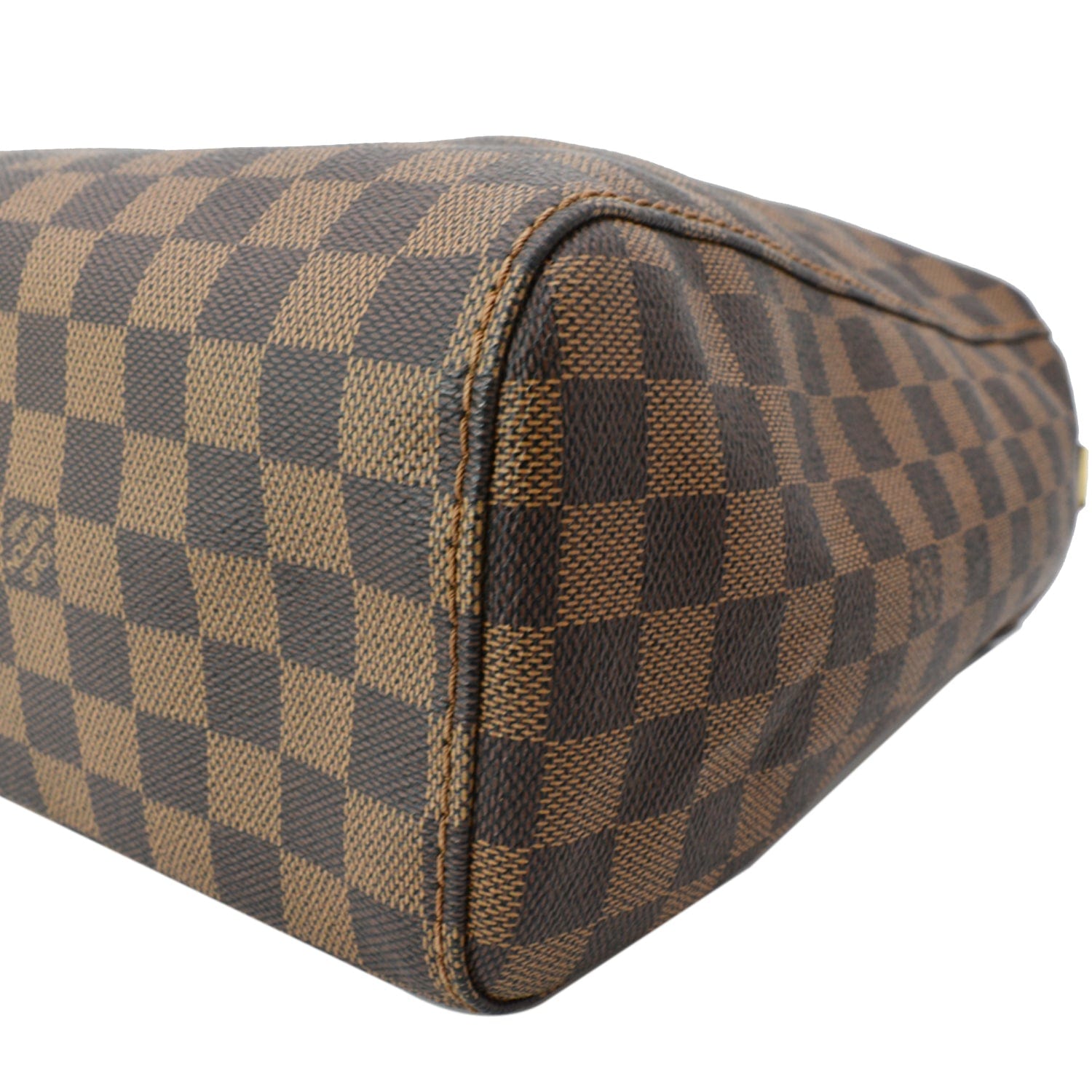 LOUIS VUITTON Portobello Damier Ebene Shoulder Bag Brown