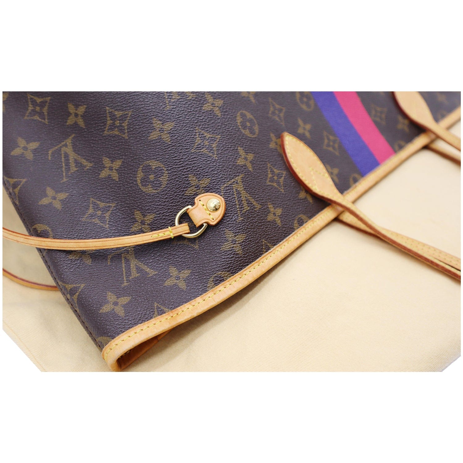 LOUIS VUITTON Neverfull GM My LV Heritage Monogram Canvas Tote Bag Brown