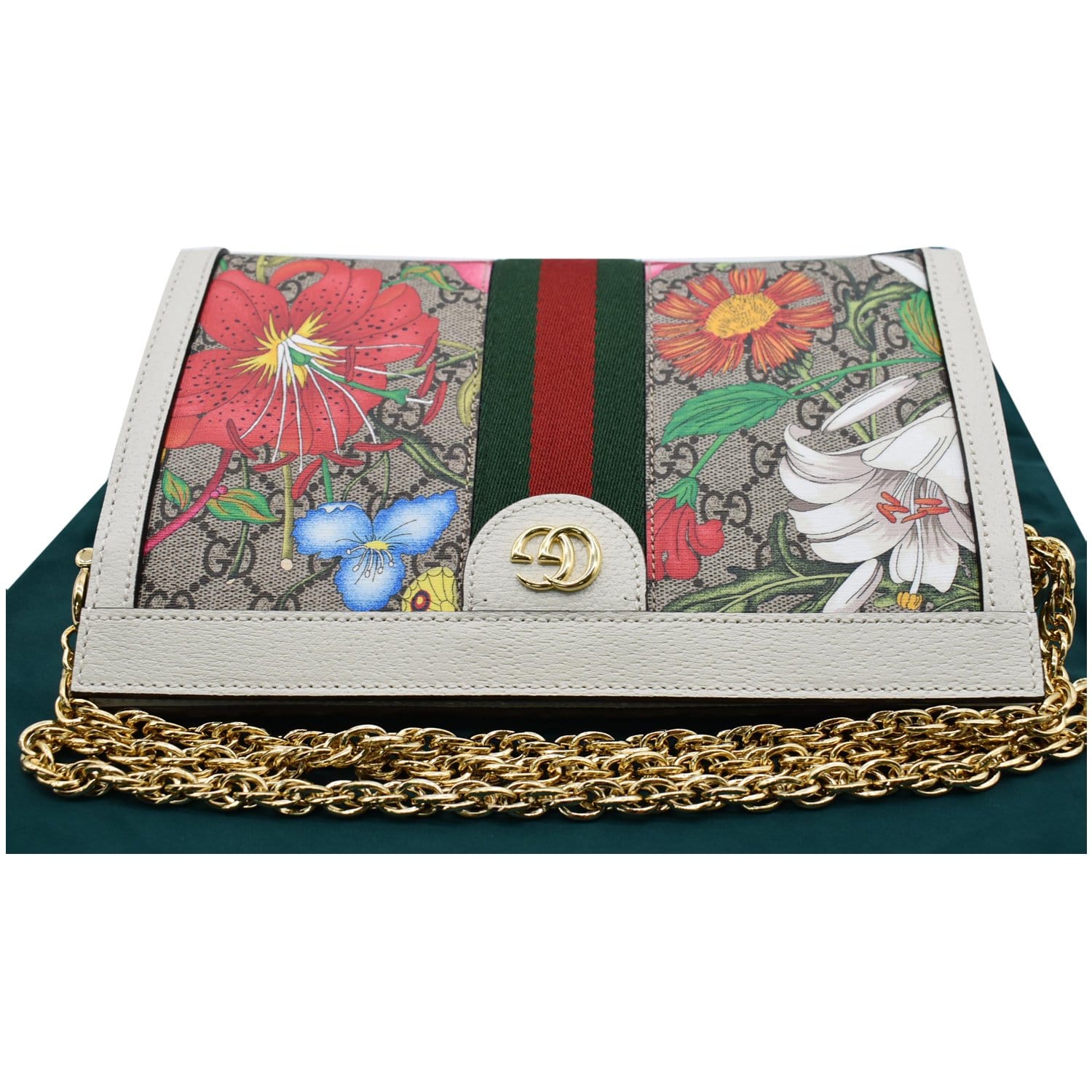 Gucci Ophidia Flora Gucci Supreme Canvas Shoulder Bag Multicolor 503877