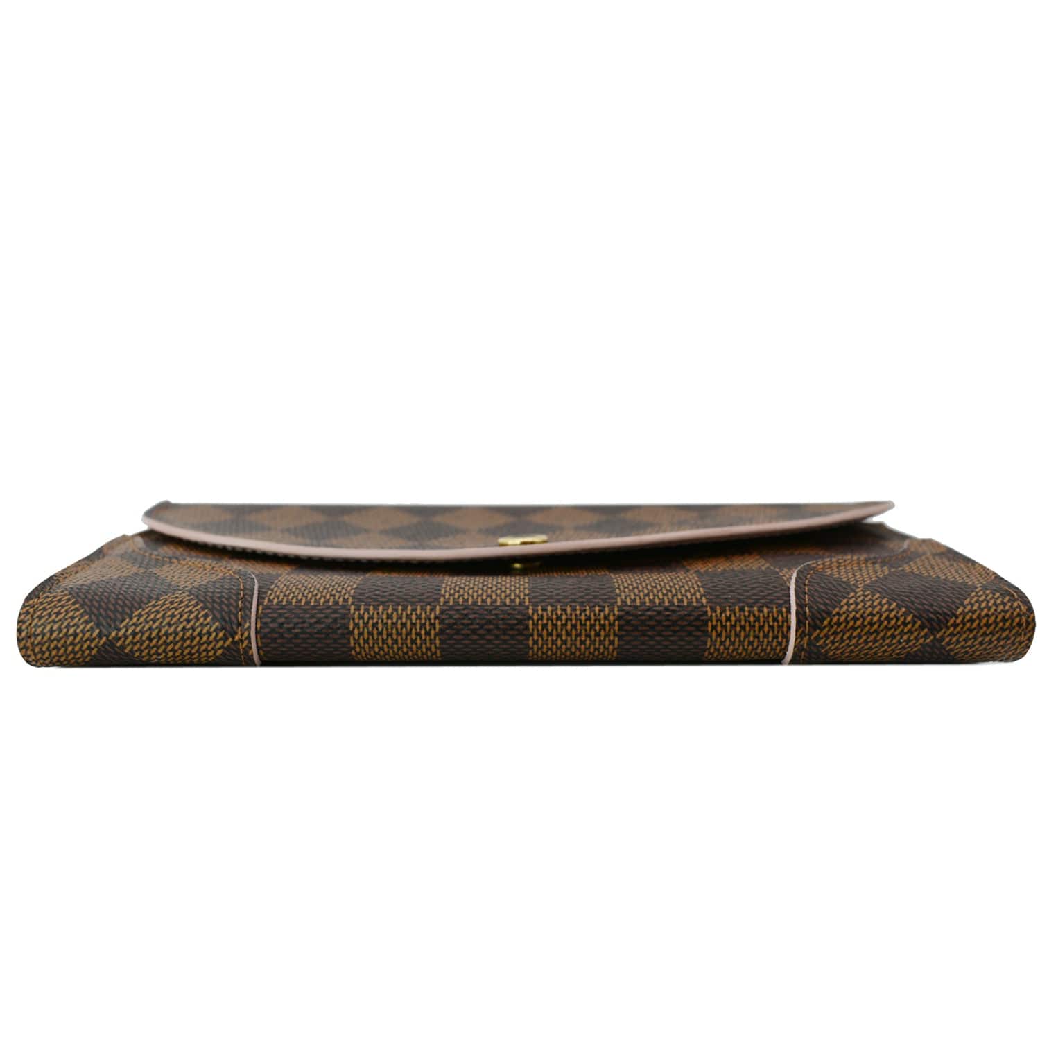 LOUIS VUITTON Caissa Damier Ebene Wallet Rose Ballerine - Hot Deals