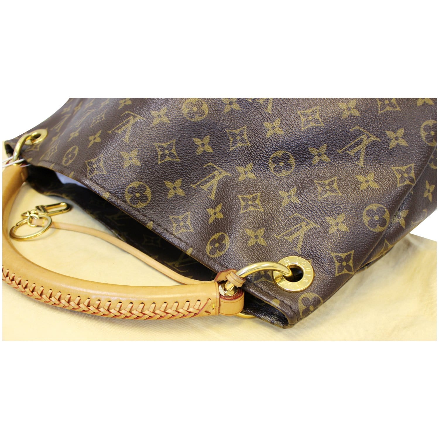 LOUIS VUITTON Artsy MM Monogram Canvas Hobo Shoulder Bag