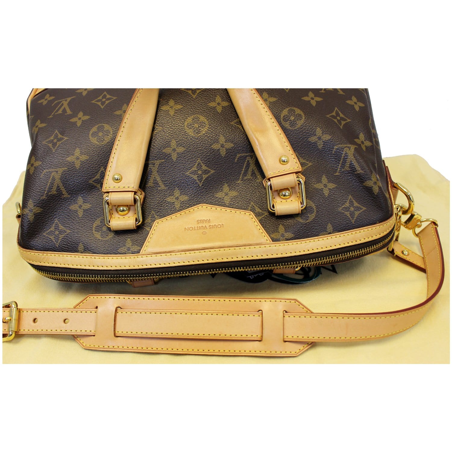 LOUIS VUITTON Retiro PM Monogram Canvas Shoulder Bag Brown