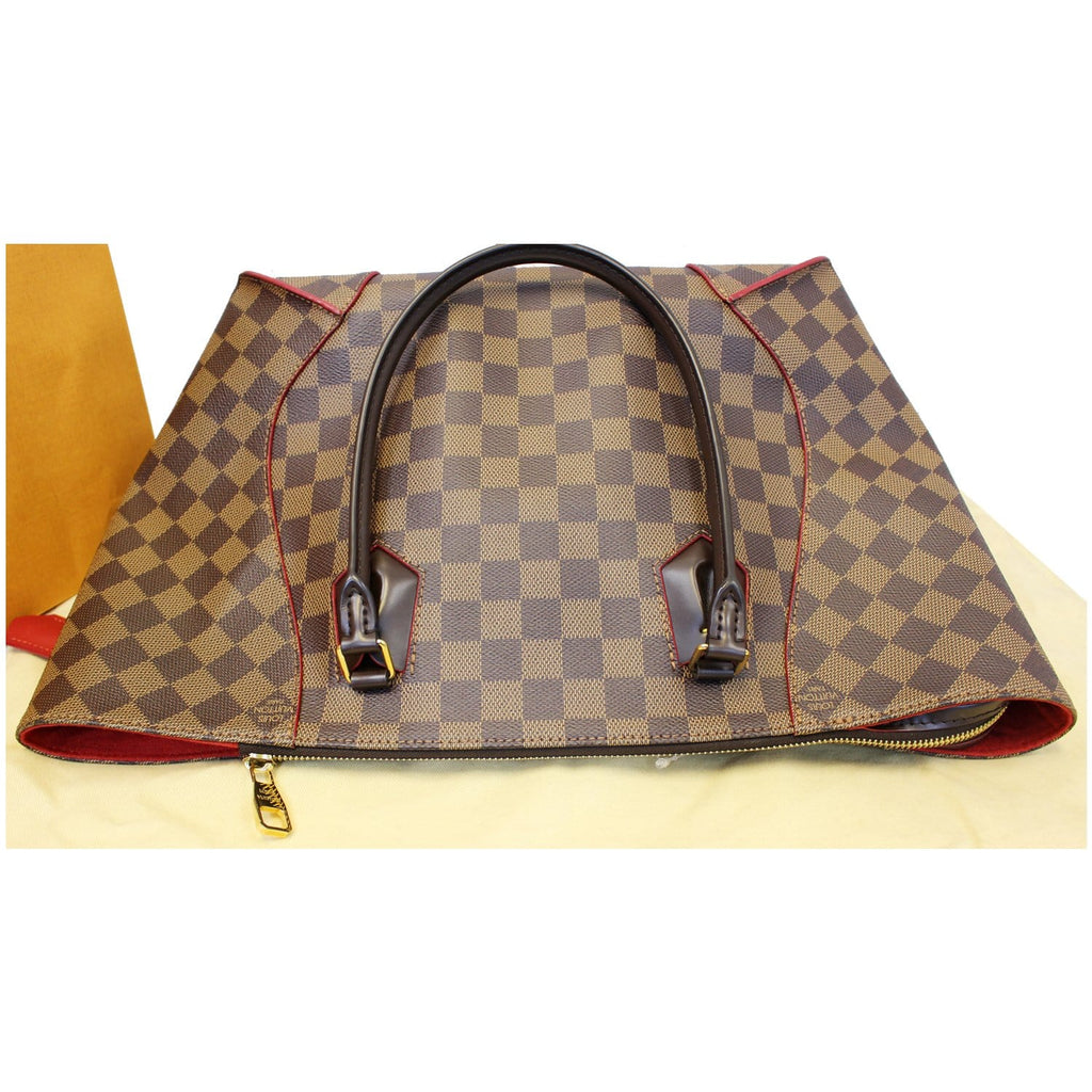LOUIS VUITTON Caissa MM Damier Ebene Tote Bag - 25% OFF