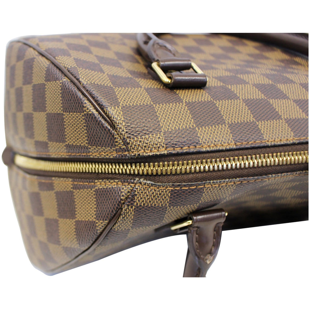 LOUIS VUITTON Ribera MM Damier Ebene Brown Satchel Bag