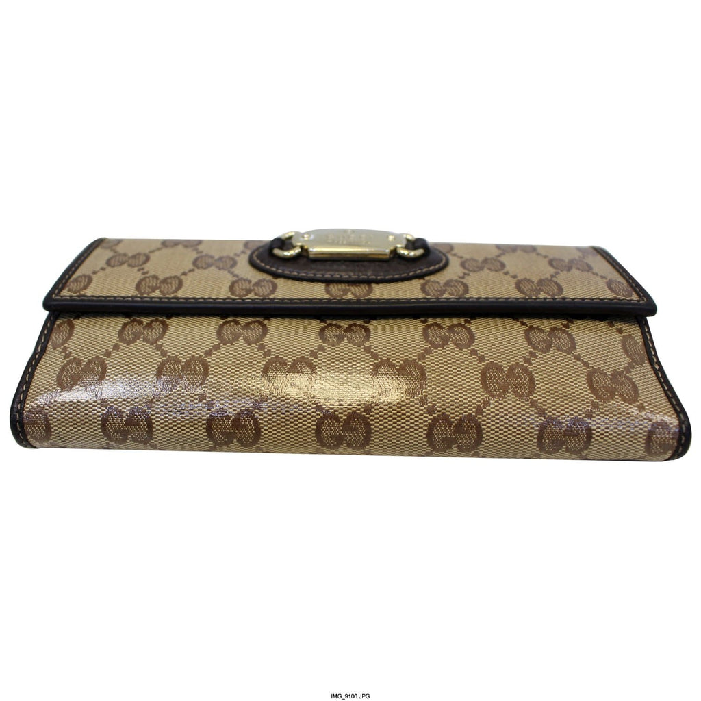 GUCCI Crystal Monogram Gucci Wallet 231841